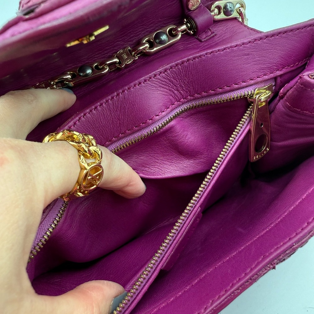 Vintage Celine Python Shoulder bag - image 13